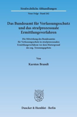 Brandt, K: Bundesamt für Verfassungsschutz