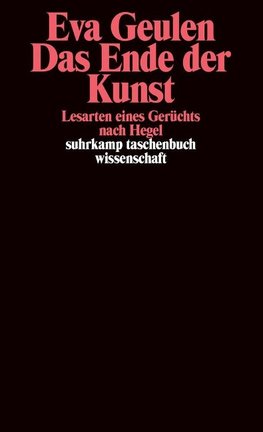 Das Ende der Kunst