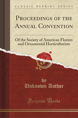 Author, U: Proceedings of the Annual Convention