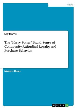 The "Harry Potter" Brand. Sense of Community, Attitudinal Loyalty, and Purchase Behavior