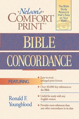 The Comfort Print Bible Concordance