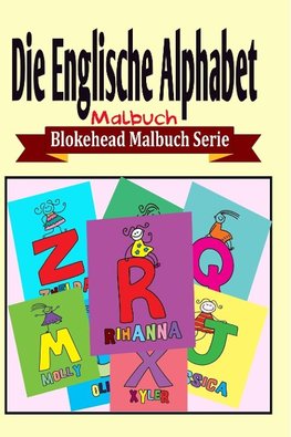 Die Englische Alphabet Malbuch