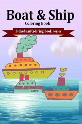 Boat & Ship Coloring Book
