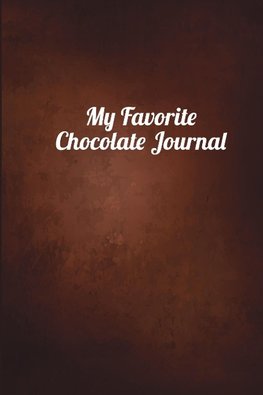 My Favorite Chocolate Journal