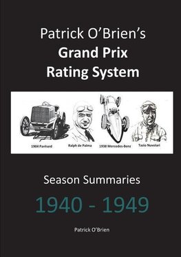 Patrick O'Brien's Grand Prix Rating System