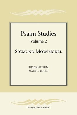 Psalm Studies, Volume 2