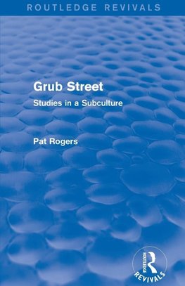 Grub Street (Routledge Revivals)