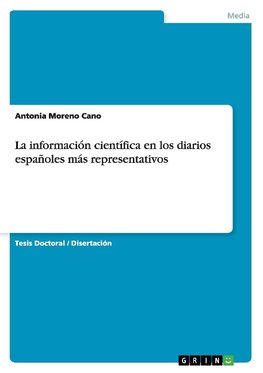 La información científica en los diarios españoles más representativos