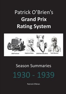 Patrick O'Brien's Grand Prix Rating System