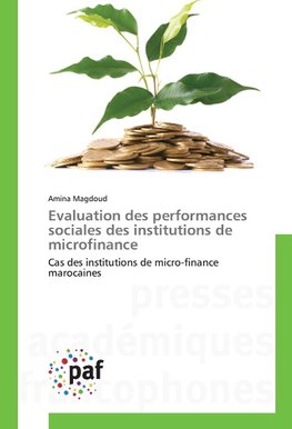 Evaluation des performances sociales des institutions de microfinance