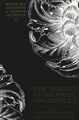 New Insights in Germanic Linguistics II