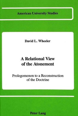 A Relational View of the Atonement