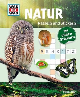 Rätseln und Stickern: Natur