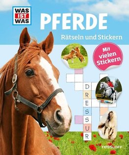 Rätseln und Stickern: Pferde