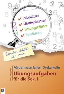 Fördermaterialien Dyskalkulie