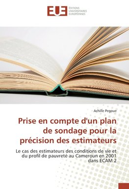 Prise en compte d'un plan de sondage pour la précision des estimateurs