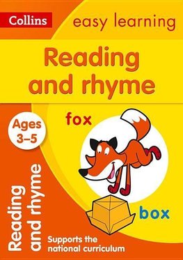 EASY LEARN READ RHYME AGE 3-5