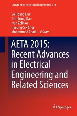 AETA 2015: Recent Advances in Electrical Engineering and Related Sciences