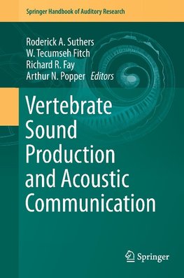Vertebrate Sound Production and Acoustic Communication