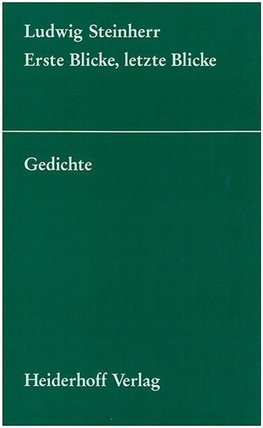 Erste Blicke, letzte Blicke.