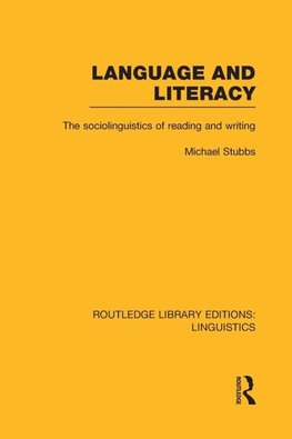 Language and Literacy (RLE Linguistics C