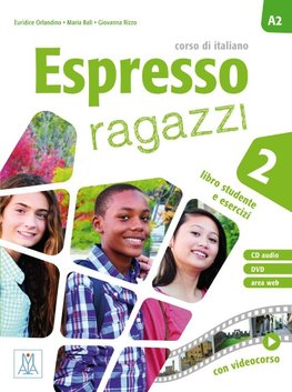 Espresso ragazzi 2. Einsprachige Ausgabe. Lehr- und Arbeitsbuch mit DVD-ROM und Audio-CD