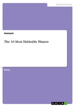 The 10 Most Habitable Planets