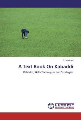 A Text Book On Kabaddi