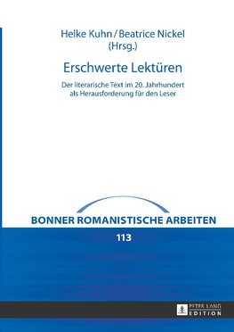 Erschwerte Lektüren