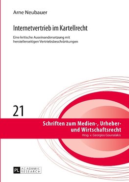 Internetvertrieb im Kartellrecht