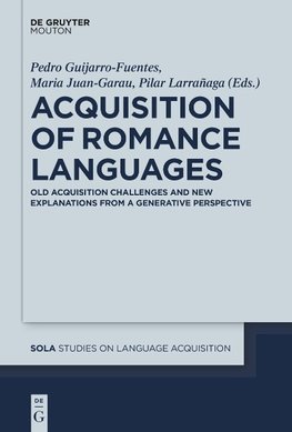 Acquisition of Romance Languages