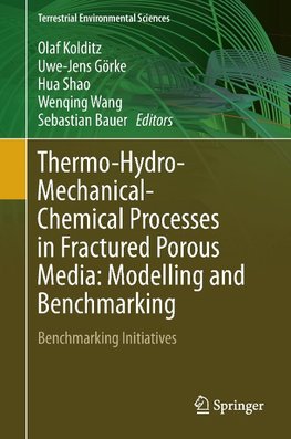 Thermo-Hydro-Mechanical Chemical Processes in Fractured Porous Media: Modelling and Benchmarking