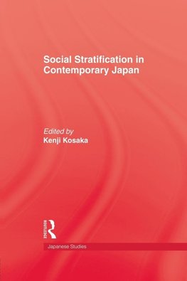 Social Stratification in Contemporary Japan