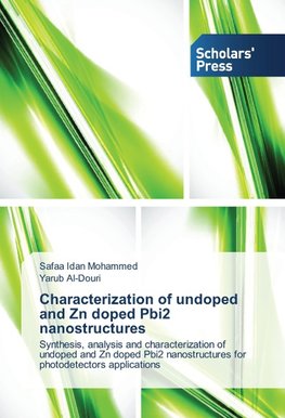 Characterization of undoped and Zn doped Pbi2 nanostructures