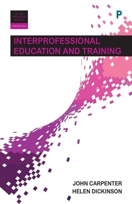 Interprofessional education and training