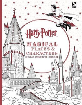 Harry Potter Magical Places & Characters Colouring Book