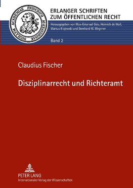 Disziplinarrecht und Richteramt