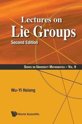 LECTURES ON LIE GROUPS (2ND ED)