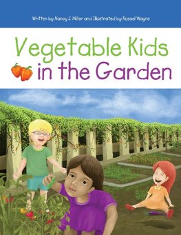 Vegetable Kids in the Garden