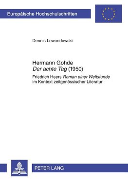 Hermann Gohde 'Der achte Tag' (1950)