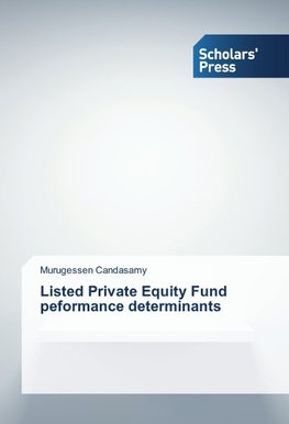 Listed Private Equity Fund peformance determinants