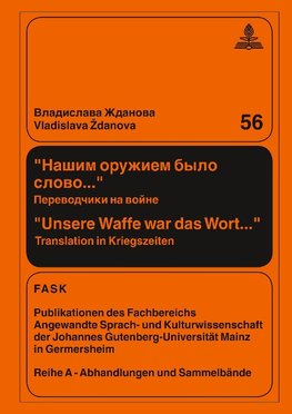 Na¿im oru¿iem bylo slovo... - Unsere Waffe war das Wort...