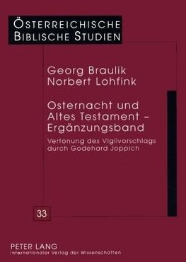 Osternacht und Altes Testament - Ergänzungsband