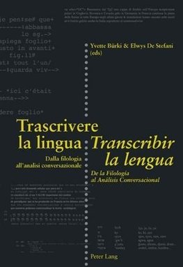 Trascrivere la lingua- Transcribir la lengua