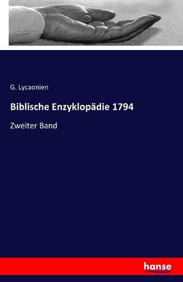 Biblische Enzyklopädie 1794
