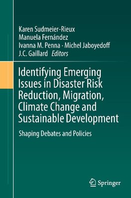 Identifying emerging issues in disaster risk reduction, migration, climate change and sustainable development