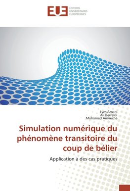 Simulation numérique du phénomène transitoire du coup de bélier