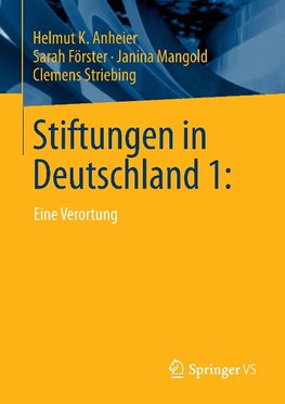 Stiftungen in Deutschland 1: