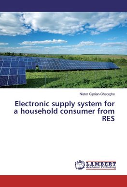 Electronic supply system for a household consumer from RES