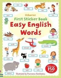 First Sticker Book: Easy English Words